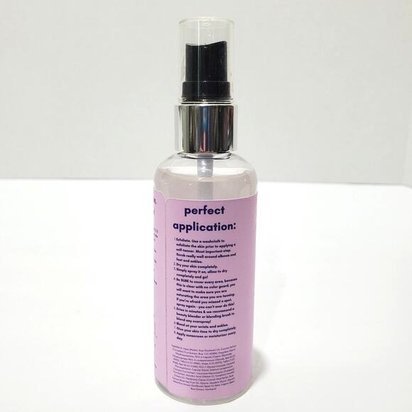 Ultraviolet Glow Girl Tanning Water Aloe Leaf Juice 4 fl oz NEW - Picture 3 of 6